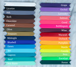 Biothane Colour Chart